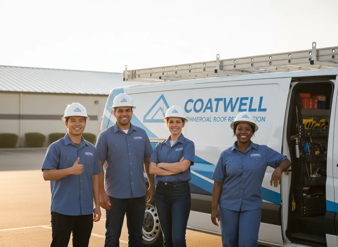 Commercial roof coating company in Manila, UT